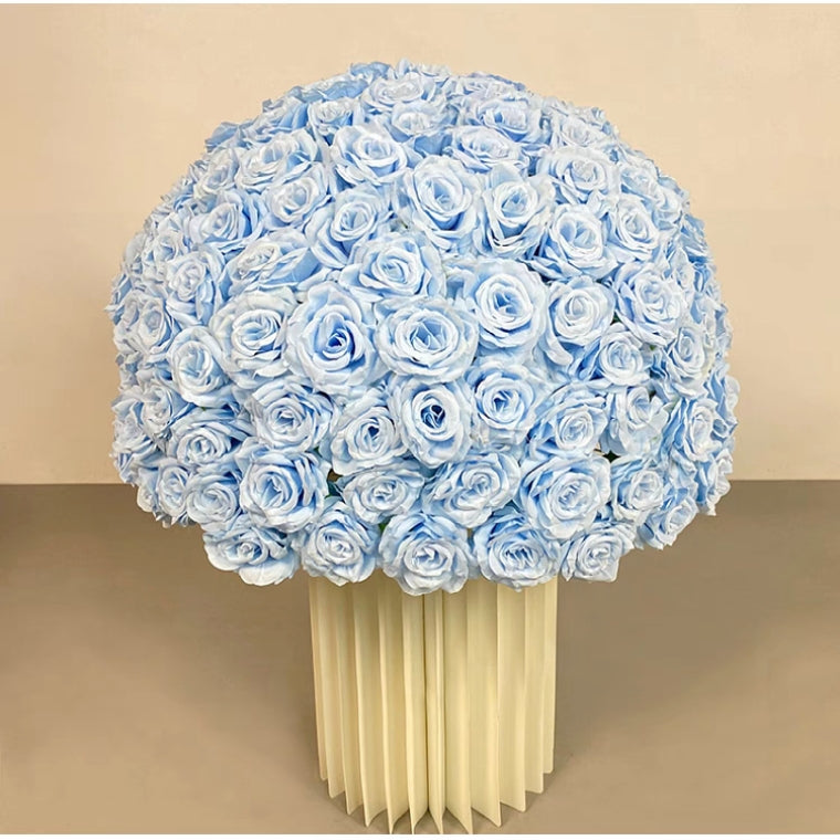 White flower ball decorations