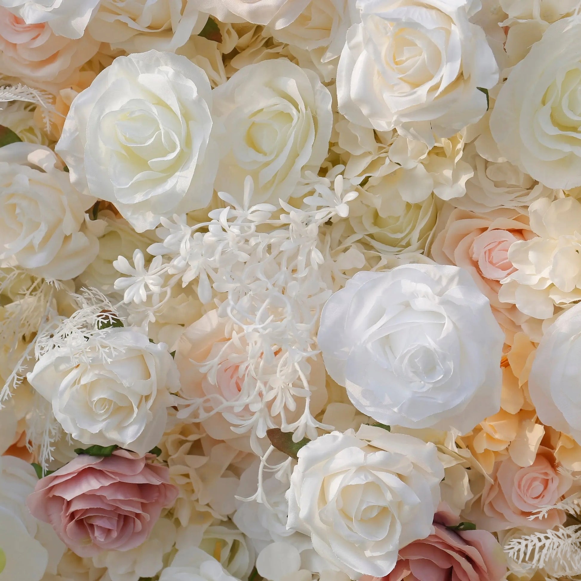 3D Fabric Artificial rolling up curtain flower wall