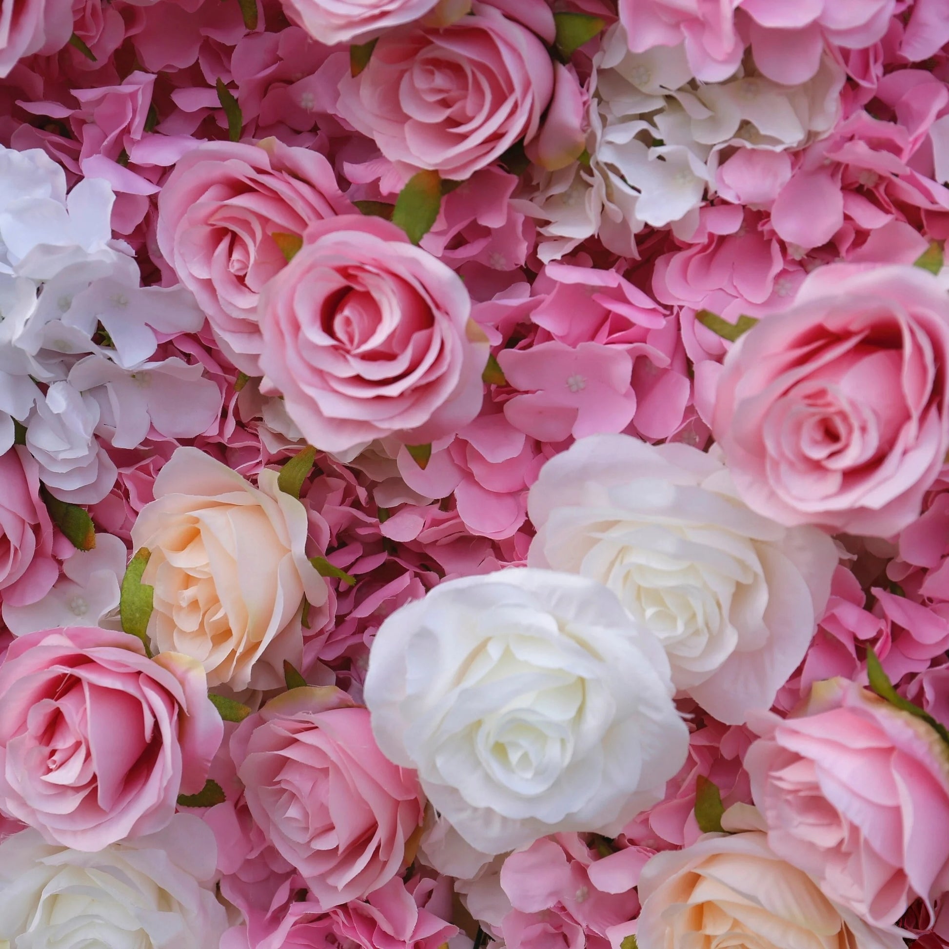 Frank：5D Fabric Artificial rolling up curtain Flower Wall