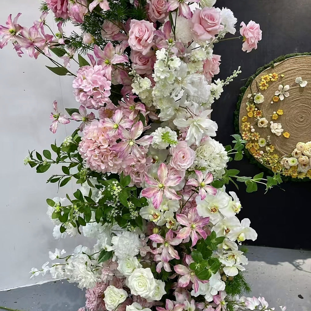 Wedding Party Background Floral Arch Decoration