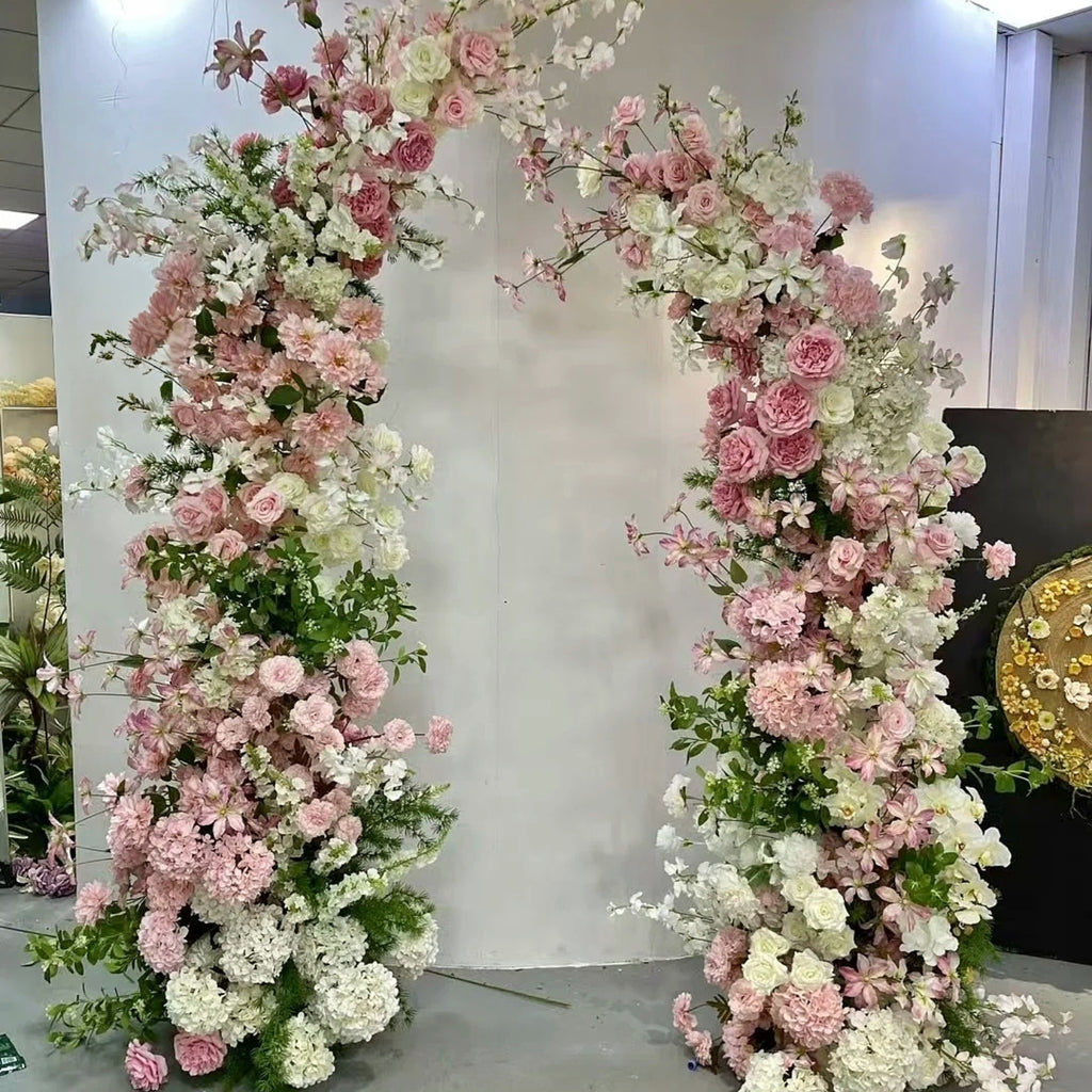 Wedding Party Background Floral Arch Decoration